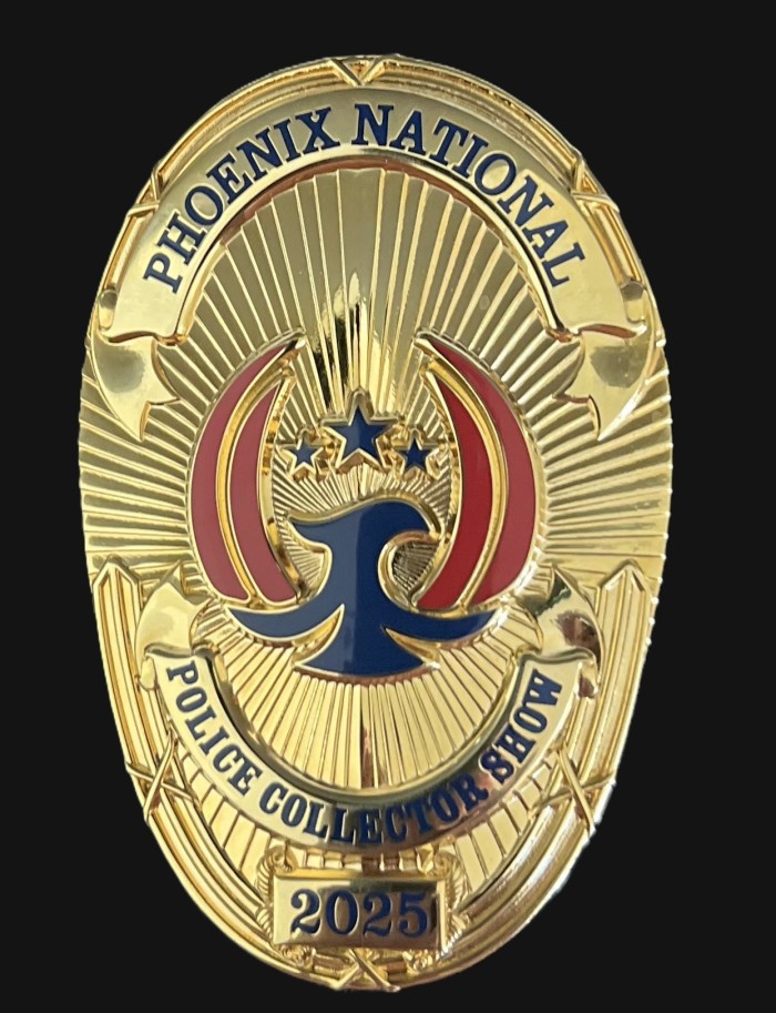 2025 National Police Collector's Badge (Gold-tone)