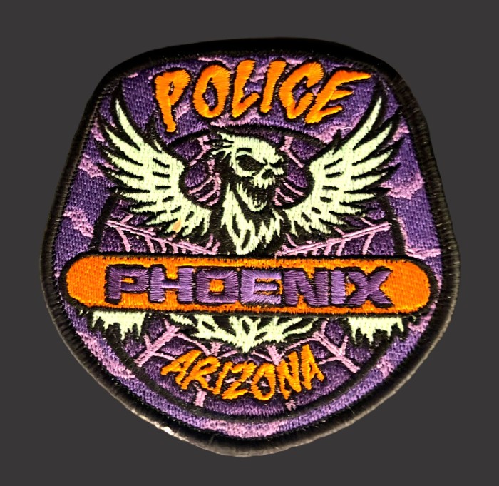 PATCH Halloween GLOW IN THE DARK